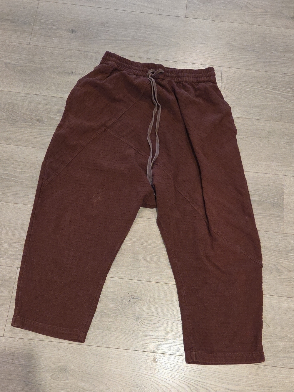 Free People Endless Summer Textured Striped Harem Pants Medium